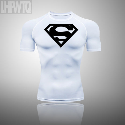 Superman Short Sleeve Compression Shirt